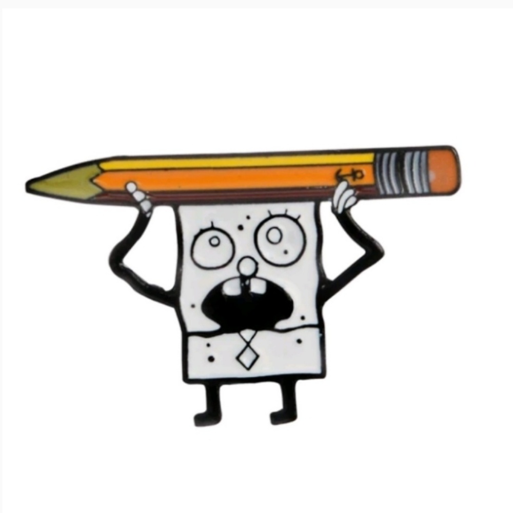 🆕️Drawing episode sponge bob pin